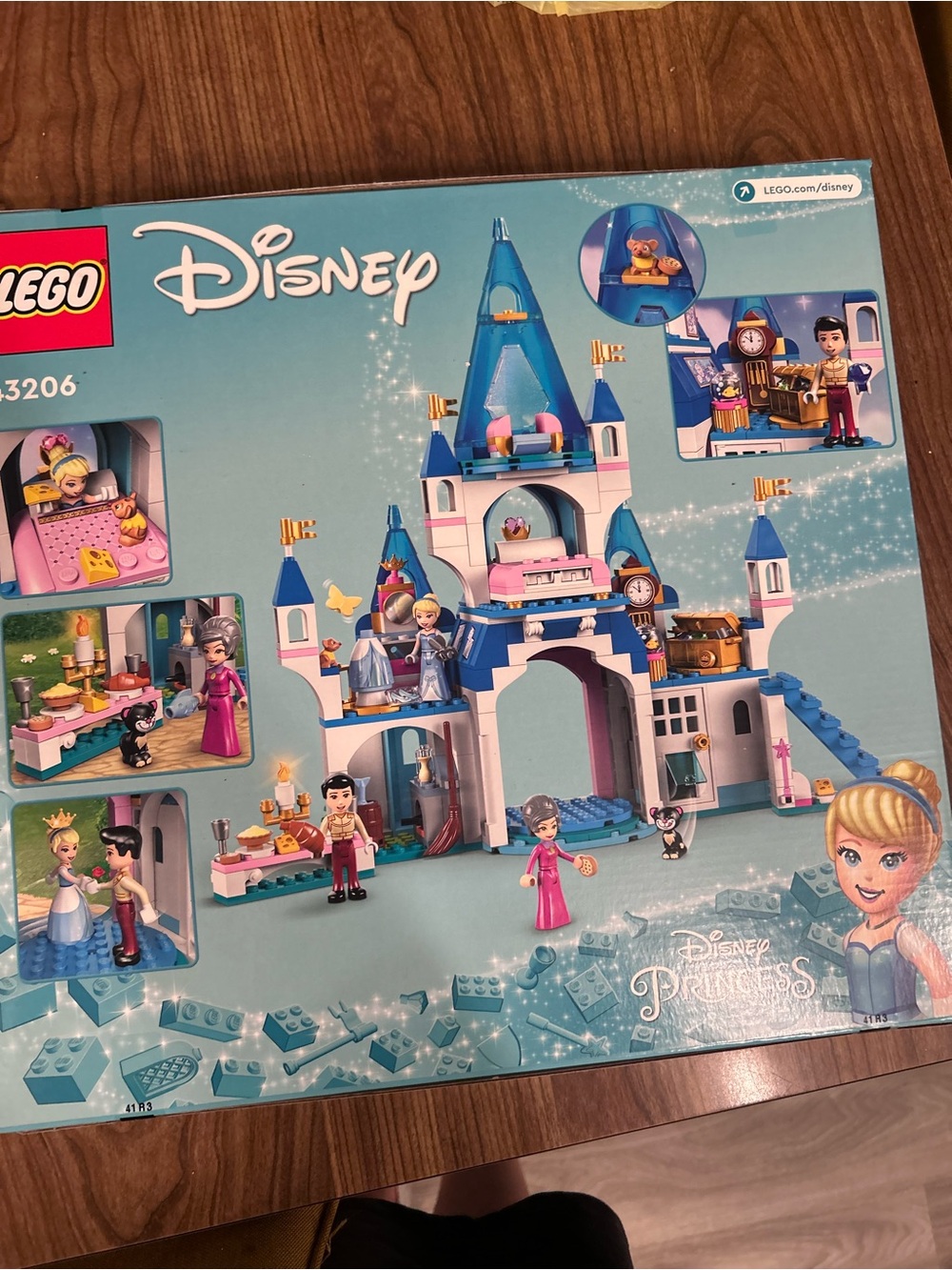 LEGO Disney Cinderella Castle Playset - Blue, Pink, Gold Accents - Picture 3 of 3
